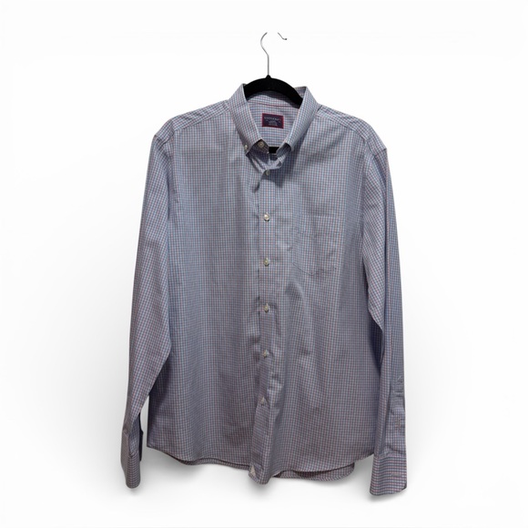 UNTUCKit Other - UNTICKit Men's Long Sleeve Wrinkle Free Plaid Button Down‎ Size Large